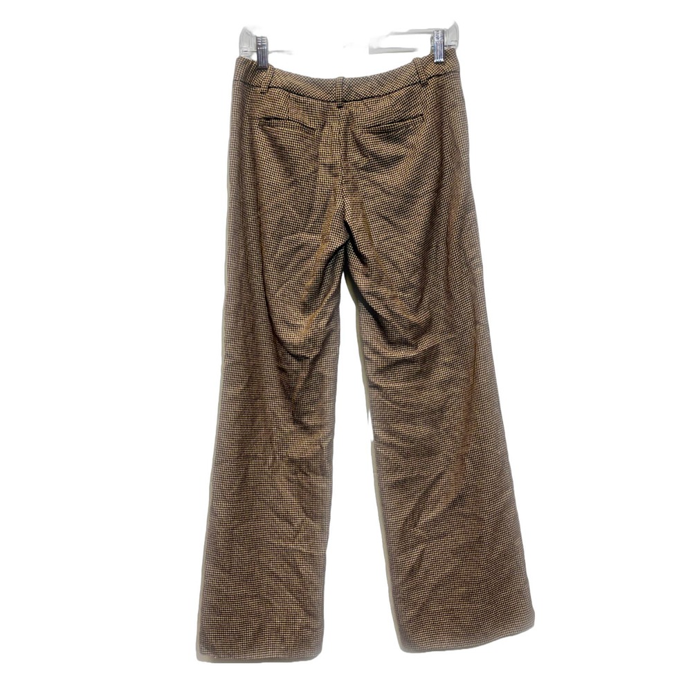 The Limited Pants Womens Size 00 Cassady Fit Y2K Trouser Academia Houndstooth